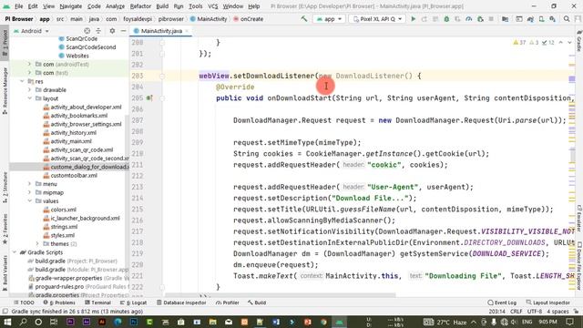 Custom Downloader With Pause and resume Option using android studio Part 21 смотреть онлайн