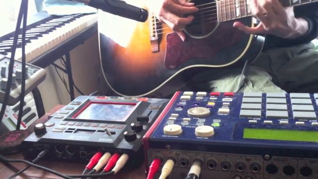 poco play alone, acoustic guitar with kp3 and mpc смотреть онлайн