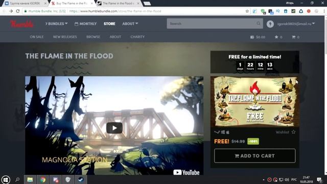 КАК ПОЛУЧИТЬ THE FLAME IN THE FLOOD БЕСПЛАТНО В СТИМ смотреть онлайн