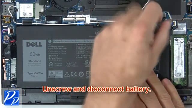Dell Latitude 5289 (P29S001) Smart Card Assembly How-To Video Tutorial смотреть онлайн