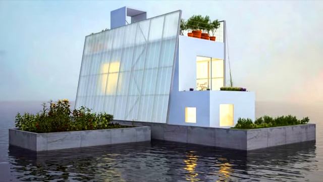 24 удивительных футуристических плавучих дома и плавучие дома (концепция) смотреть онлайн