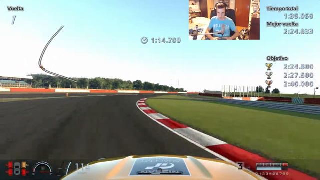 Gran Turismo 6 - GT Academy 2013 - 1080 hd - Time trial 5 Gold Silverstone 370Z - Live 2.0 смотреть онлайн