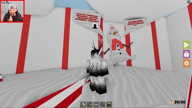 FIND THE BUTTON - ROBLOX - HOLIDAY MODE! ALL BUTTONS FOUND! смотреть онлайн