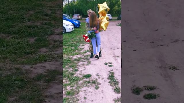 ДМБ 2019. Встречаю любимого из армии. Долгожданная встреча смотреть онлайн