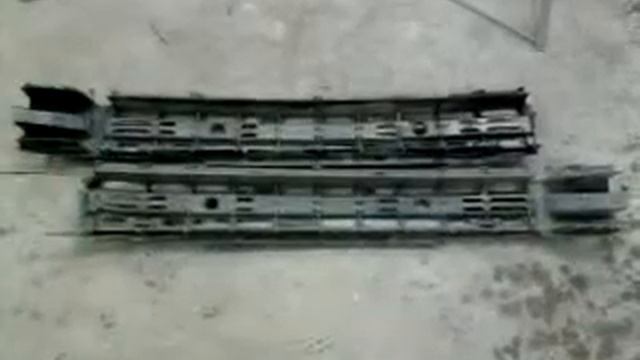 Ремонт бампера ВАЗ-10 до ремонта