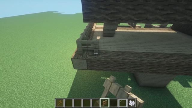 [4K] Minecraft : Wooden House Tutorial｜How To Build In Minecraft (#81)