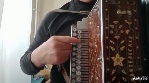 Башкирская плясовая на гармони.