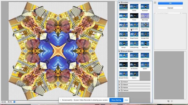 Digital Kaleidoscope (Photoshop Elements) Part 2 смотреть онлайн