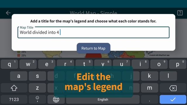 MapChart Mobile App: Create Your Own Custom Map