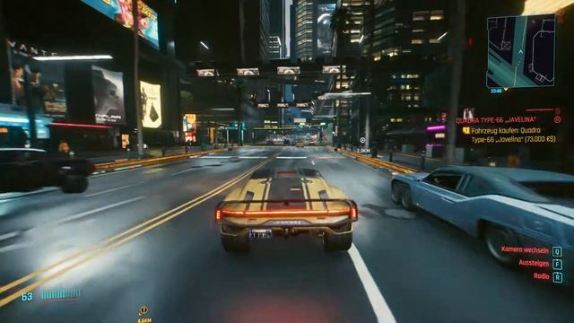 DRIVING THROUGH NIGHT CITY | FULL HD & RAYTRACING| NO COMMENTARY/RADIO | CYBERPUNK 2077 смотреть онлайн