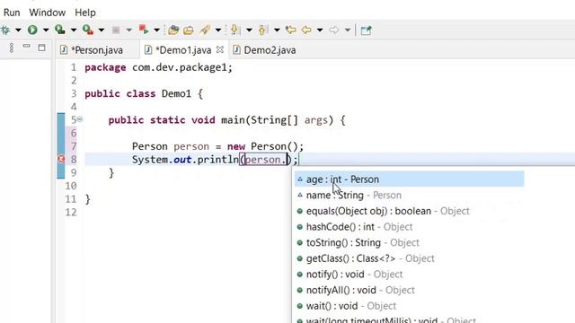 05 Java Access Modifiers смотреть онлайн