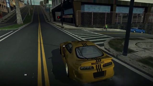 MOD Toyota Supra Top Secret V12 / GTA SA ANDROID & PC смотреть онлайн