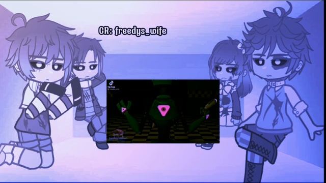 || 4 Missing Children React to Gregory || FNaF1? || Gacha Club || смотреть онлайн