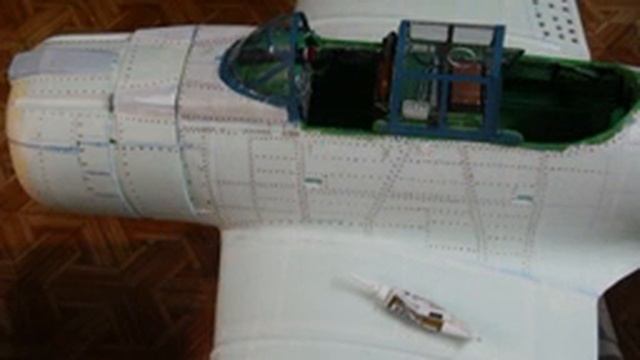 SBD-3 «Dauntless» / RC / ЧАСТЬ 6 / Покраска. смотреть онлайн