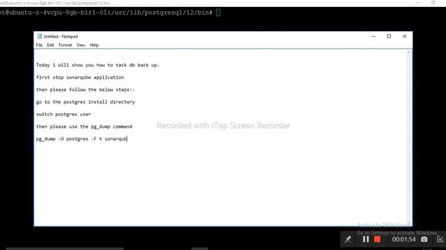 sonarqube database backup смотреть онлайн