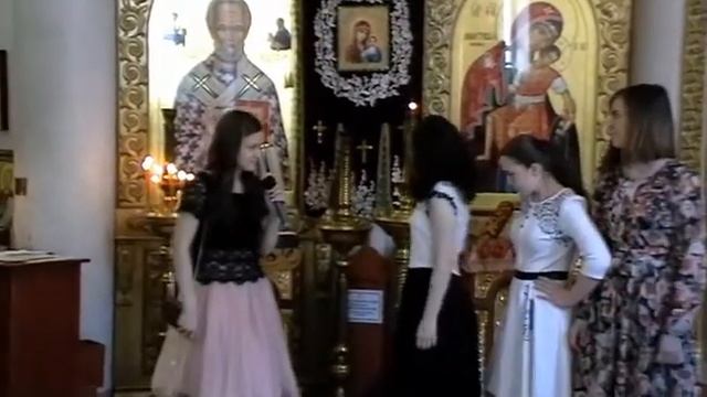 2016 Пасха Выступление детей воскресной школы, сказка Золушка смотреть онлайн