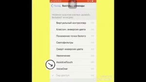 Как найти команды в настройках на IOS
