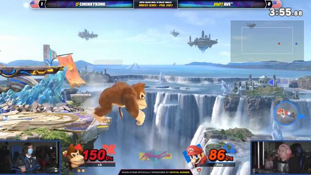MomoCon 2023 - Chunkykong (Donkey Kong) Vs. Ave~ (Mario) Smash Ultimate - SSBU смотреть онлайн