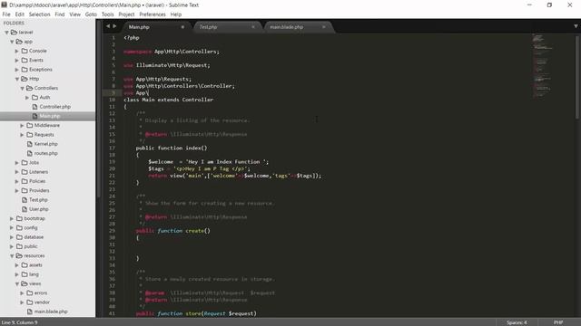 #19 - Part -1 How Can Make Model and simple tuts about migration смотреть онлайн