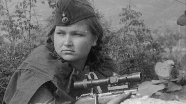 Снайпер Роза Шанина.