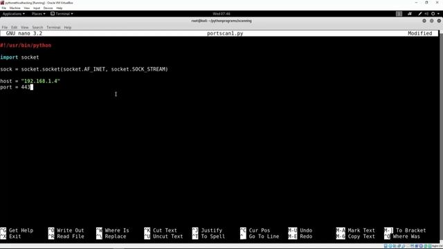 Python Ethical tutorial Coding a simple port scanner #python смотреть онлайн