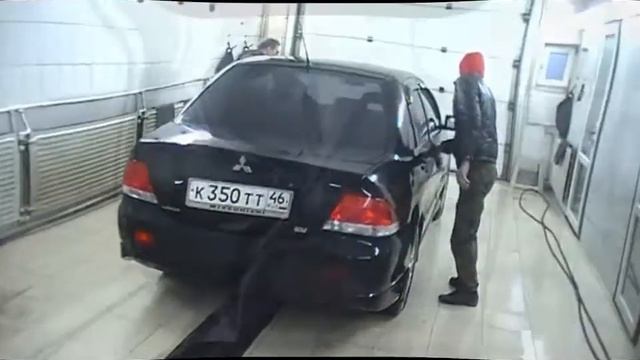 Как помыть Mitsubishi Lanser 9 смотреть онлайн