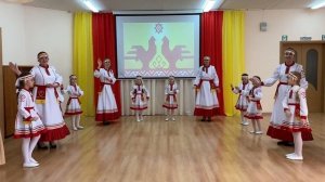 Чувашский танец. Детско-взрослый коллектив МБДОУ "Детский сад № 172" г. Чебоксары