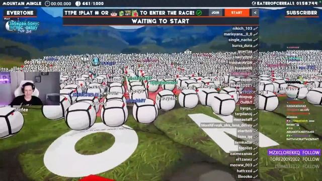 МАЗЕЛЛОВ ИГРАЕТ В ШАРЫ С ЧАТОМ НА ВИПКИ МОДЕРКИ И БАНЫ // MARBLES ON STREAM смотреть онлайн