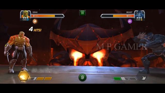 DRAX Vs BEAST - EPIC BATTLE MARVEL SUPERHEROES MARVEL Contest of Champions Super Hero Fighting Game смотреть онлайн