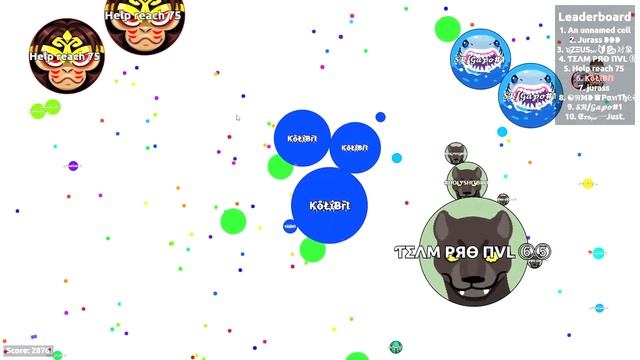 ULTRA VIRUS LINESPLIT & BIGGEST AUTO-SPLIT ( Solo Agar.io Gameplays ) смотреть онлайн