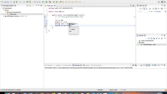 Video 1: Print and println in main function java. смотреть онлайн