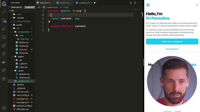 Why can’t I get my LOGO in my APP? ? How to import SVGs in Next.js смотреть онлайн