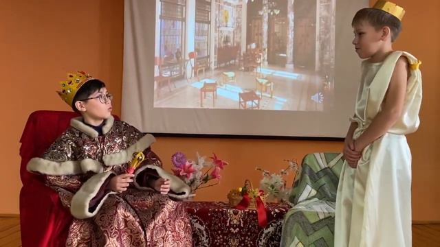 МБОУ КСШ №4, г. Кукмор. Инсценировка притчи “King Midas” смотреть онлайн