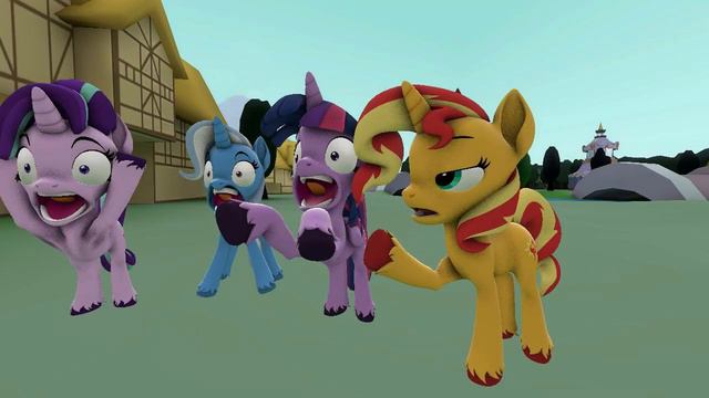 Pizza Tower Scream Meme MLP Edition смотреть онлайн