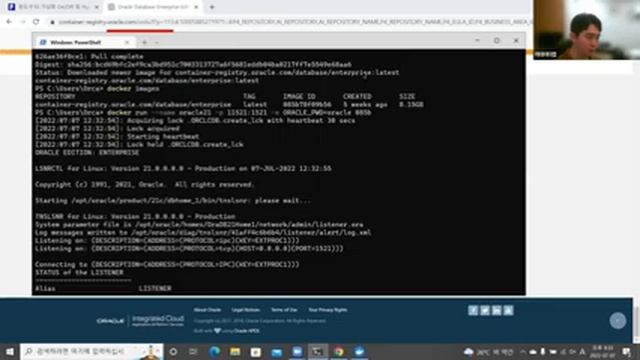 ?EZIS IT 학교 시즌 3 : [1강 - 3] Docker and Oracle 21c Container Install - docker container 실행하기 смотреть онлайн
