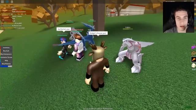 CATCHING LEGENDARY POKEMON IN ROBLOX! (Roblox Pokemon Go) смотреть онлайн