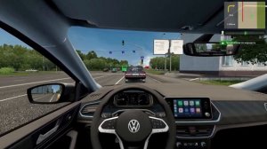 City Car Driving | Volkswagen Polo 1.6MPI 2020 Яндекс Такси