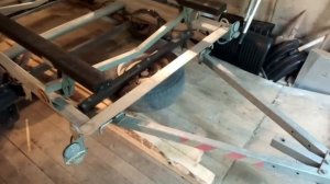 Быстрый обзор Курганского лодочного прицепа "Водник 03" 821303 (самосвал).