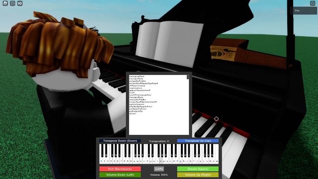 Brazil anthem on Roblox piano смотреть онлайн