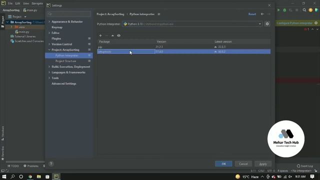 How to install numpy for python 3.8 in pycharm IDE | Windows10 |Mehar IT HUB смотреть онлайн