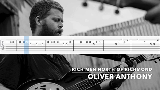 Oliver Anthony - Rich Men North Of Richmond I Easy Guitar Tabs Tutorial смотреть онлайн