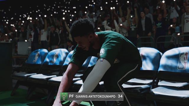 NBA 2K22 PS5 (4K 60fps) Milwaukee Bucks PA Announcer Introductions смотреть онлайн