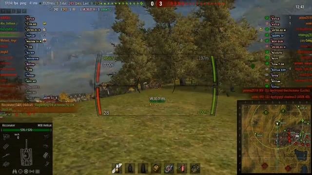 World of tanks Gameplay: Hellcat on Siegfried line смотреть онлайн