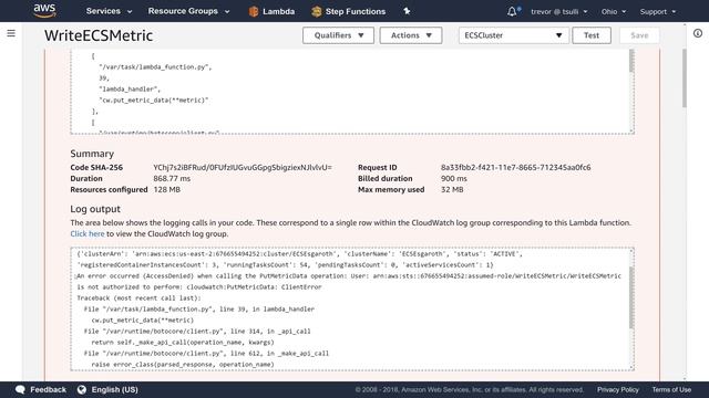 Gathering High-Resolution CloudWatch Metrics with AWS Lambda and Step Functions смотреть онлайн