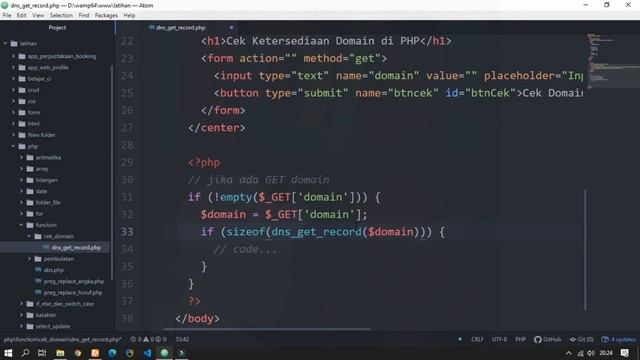 Cara Mudah Membuat Cek Ketersediaan Domain di PHP (Domain Availability Checker In PHP) смотреть онлайн