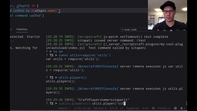 How to write a Minecraft mod with TypeScript смотреть онлайн