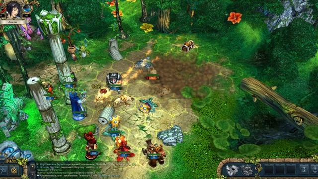 ?King's Bounty Crossworlds.Прохождение #38.Говорящие звери острова умкас.?