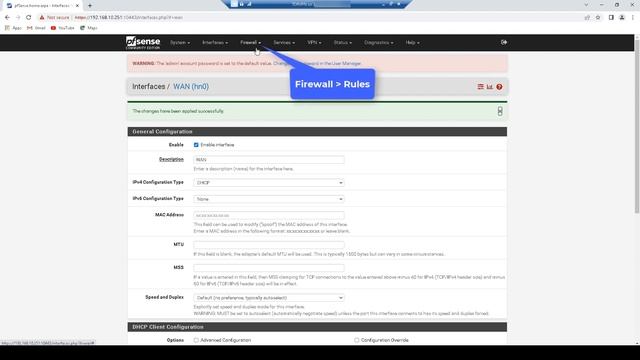 How to Access the pfSense Firewall Server using the WAN IP address смотреть онлайн