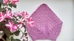 КОСЫНКА КРЮЧКОМ ОЧЕНЬ ПРОСТАЯ