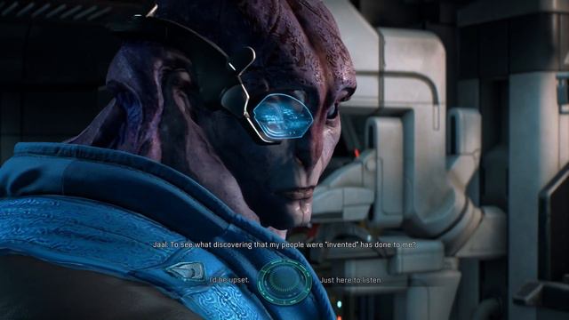 ME: Andromeda - The Angara were Created. Jaal's Reaction in the Party and when left on the ship смотреть онлайн